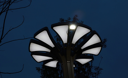 又一大型智慧路燈應(yīng)用案例，“智慧樹”亮相成都天府芙蓉園