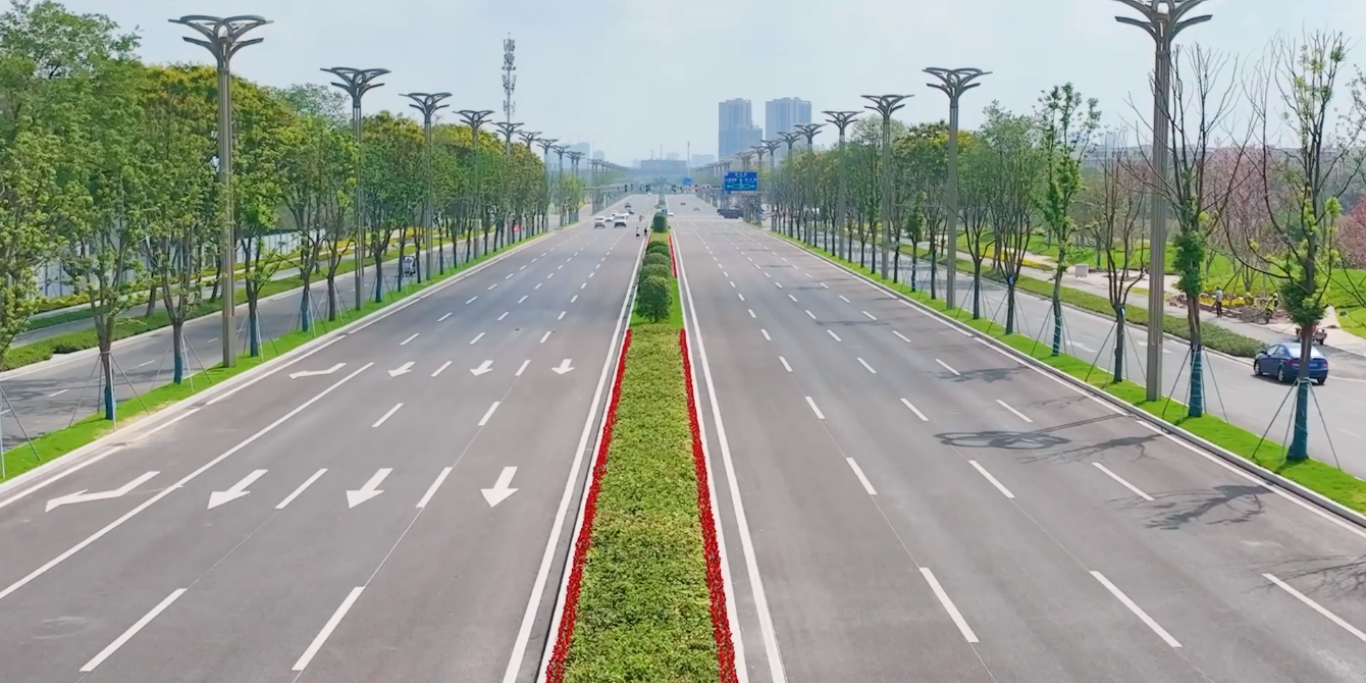 太炫酷啦！德陽首條“智慧道路”試通車！位置在……