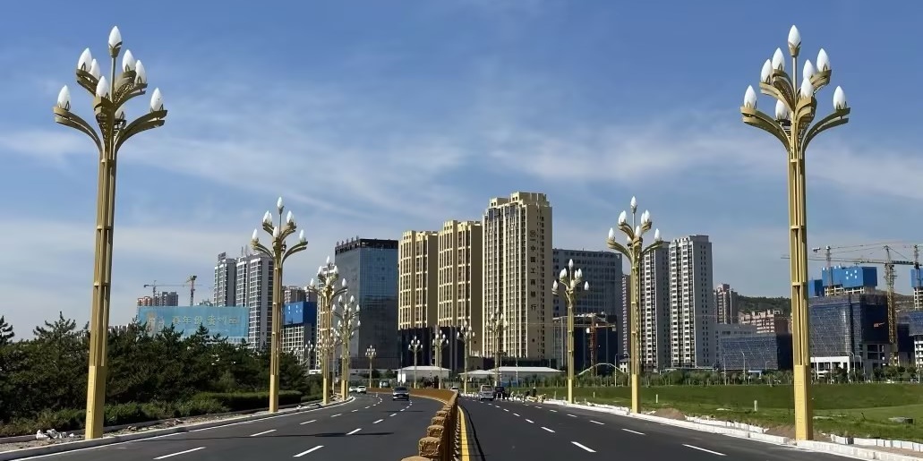 陜西榆林 | 玉蘭燈映府谷，黃河路上璀璨生輝